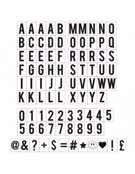Lightbox Cartel LED Letras A4 Detalles Bodas Bautizos Comuniones Eventos Fiestas