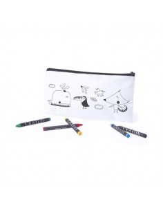 Estuche ZOO para Colorear con 5 Ceras