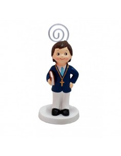 PINZA NOTAS FOTOS COMUNIoN NINO