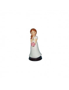 FIGURA PASTEL COMUNIoN NINA RAMO