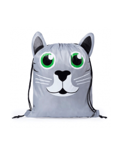 MOCHILA POLIESTER GATO