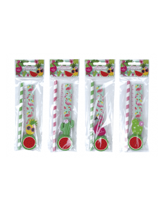SET 4 PCS PAPELERiA TROPICAL EXOTIC