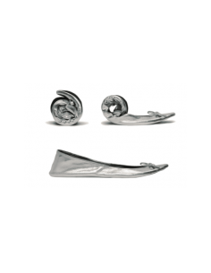 BAILARINAS BODAS EN BOLSA DE REGALO L PLATA