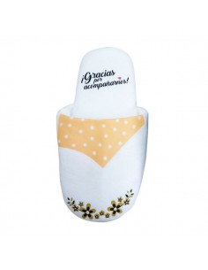 PANTUFLAS DE ALGODoN MUJER Talla 40