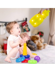 LUCES LED CON DISENO PINA 2