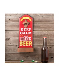 ABRIDOR DE BOTELLAS DE PARED KEEP CALM