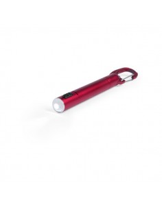 LLAVERO BOLiGRAFO LINTERNA ROJO