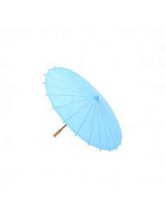 PARASOL PAPEL BAMBu AZUL
