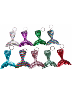 LLAVERO COLA MERMAID LENTEJUELAS 2