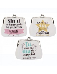 MONEDERO GRACIAS POR VENIR