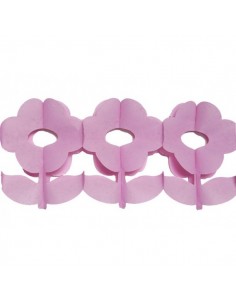 GUIRNALDA DE PAPEL FLOR