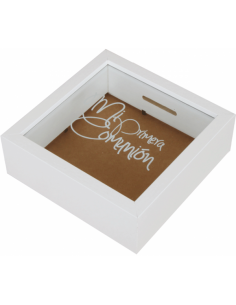 HUCHA DE MADERA COMUNIoN NINA 2