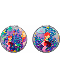 ESPEJO PURPURINA SIRENITA