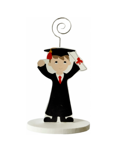 PINZA PORTAFOTOS MADERA GRADUACIoN