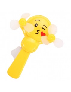 VENTILADOR DE MANO EMOTICONOS