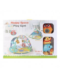 HAPPY ALFOMBRA REDONDA ACOLCHADA INFANTIL 2