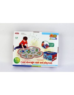 ALFOMBRA MAPA TRaFICOCAJA ALMACENAMIENTO NINOS 2