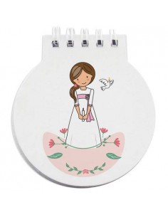 LIBRETA ANILLAS COMUNIoN NINA