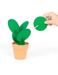 SET DE 6 POSAVASOS FIELTRO CACTUS 2