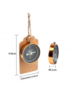 LOTE 10 BRuJULAS VINTAGE TARJETA KRAFT 2