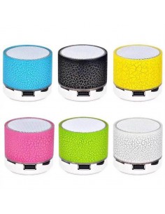 MINI ALTAVOZ BLUETOOTH CON LUZ LEDRADIOUSB 2