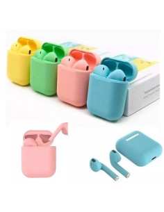 AURICULARES INPODS BLUETOOTH MACARONCABLEESTUCHE