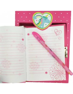 SET DE REGALO DIARIO BOLiGRAFO UNICORNIO 2