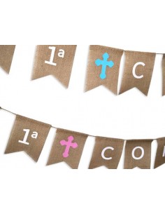 GUIRNALDA KRAFT MI PRIMERA COMUNIoN ROSA 2