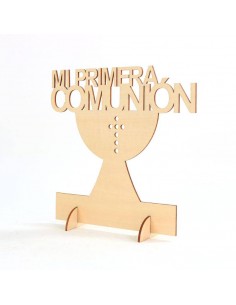 CARTEL MADERA MI PRIMERA COMUNIoN 2