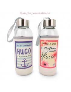 BIDoN BOTELLA DE CRISTAL NEOPRENO SIN IMPRESIoN 2