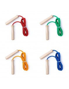 COMBA SALTAR DE MADERA 240 CM NARANJA 2