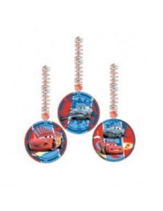 PACK DE 3 ACCESORIOS PARA COLGAR DISNEY CARS