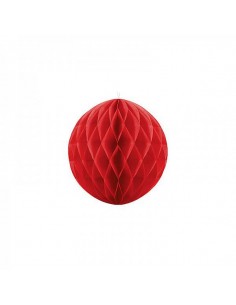 POMPONES NIDO 20CM ROJO