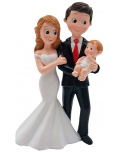 FIGURA PASTEL CON BEBe