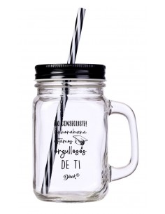 JARRA CRISTAL CON TAPA Y CANA GRADUACIoN 2