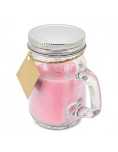 VELA JARRITA CON TAPA DE METAL