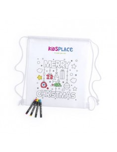 MOCHILA PETATE INFANTIL MERRY CHRISTMAS