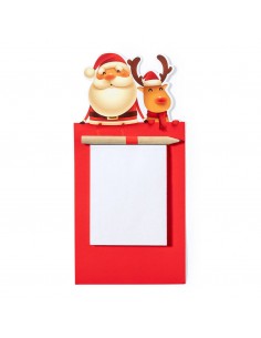 IMAN CON BLOC DE NOTAS NAVIDAD