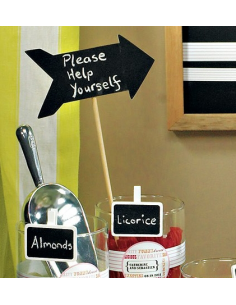 PIZARRAS CON FORMA DE FLECHA