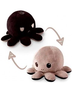 PELUCHE PULPO REVERSIBLE 20 CM
