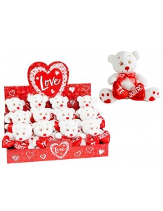 OSITO 2 CORAZONES TE QUIERO