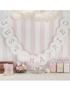 BANDERAS JUST MARRIED MARFIL CIRCULAR