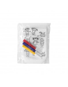 PAR CALCETINES DIBUJOS NINOS PARA COLOREAR 2