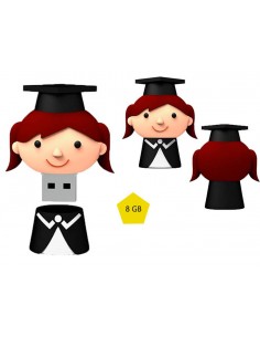 MEMORIA USB GRADUACIoN NINA BIRRETE 8GB