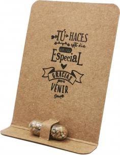 CaPSULA CON SEMILLAS ECO GRACIAS POR VENIR