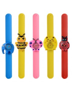 RELOJ INFANTIL ANIMALES SILICONA 2
