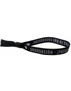 PULSERA TELA GRADUACIONES UNISEX 2