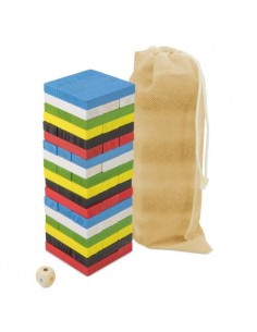 JUEGO DE MESA MADERA COLORES EN BOLSA REGALO 2