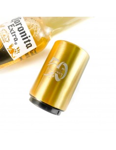 ABREBOTELLAS CHAPAS CERVEZA 50º ANIVERSARIO