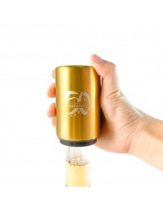 ABREBOTELLAS CHAPAS CERVEZA 50º ANIVERSARIO 2